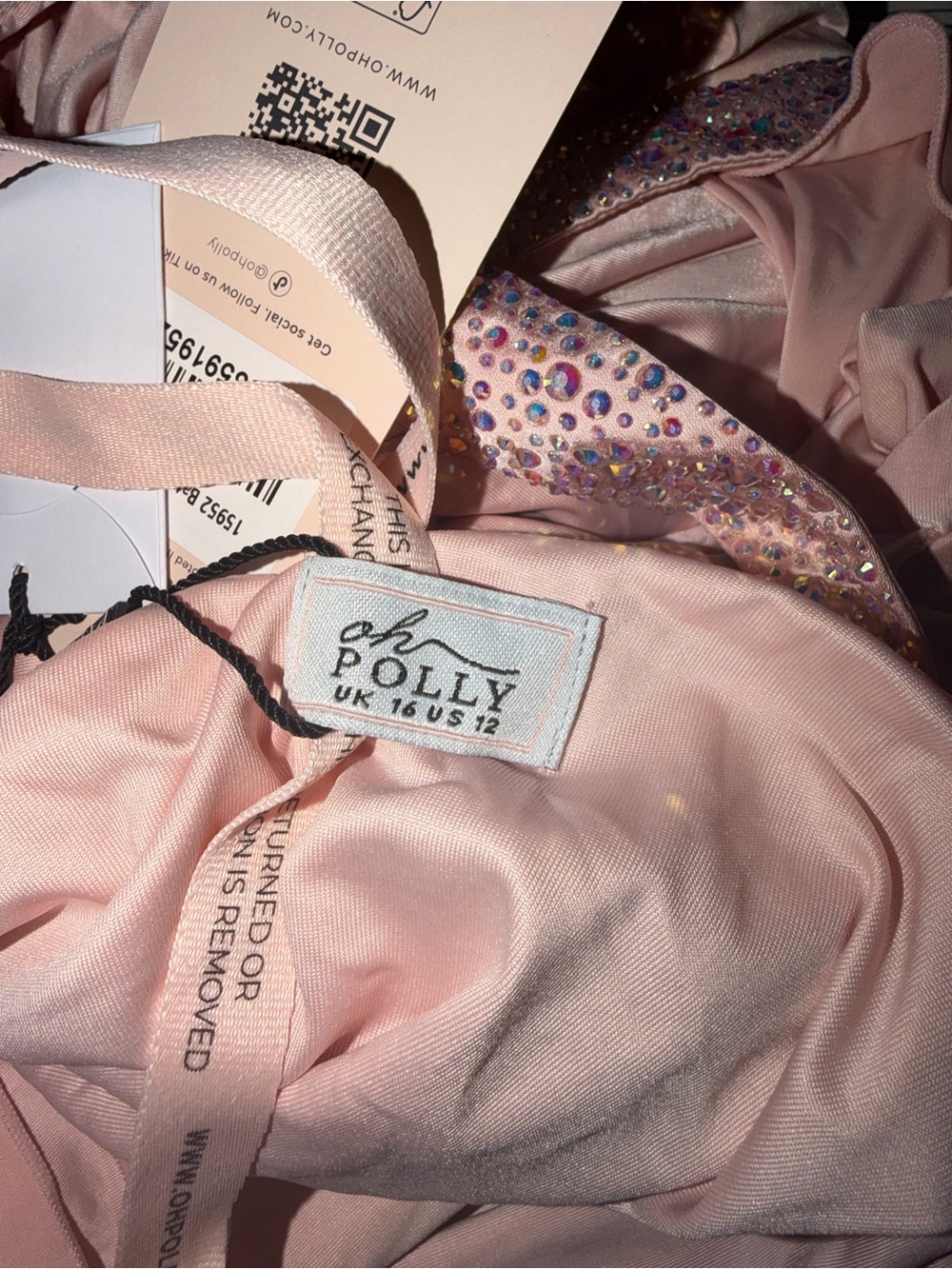 NWT - Teodora Oh Polly in Blush Pink - US 12 - Picture 6 of 14
